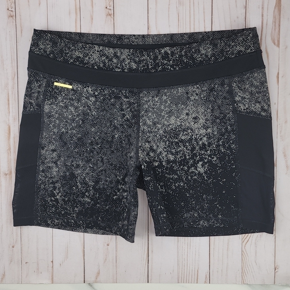Lole Womens Printed Athletic Biker Shorts